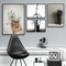 Black 8.5x11 Picture Frame Set of 3, High Transparent Frame for 8.5 By 11 Photo Collage Canvas Poster Size Wall Mount and Tabletop Horizontally Vertically (Black, 8.5 x 11 inches)